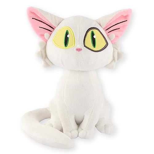 Suzume Lovely Toy,White Cat Plush Toy,Suzume Cute Stuffed Soft Cat Toy,Suitable For Girls And Boys Birthday,New Year, Christmas,Valentine's Day,Suitable For Couples(28cm)