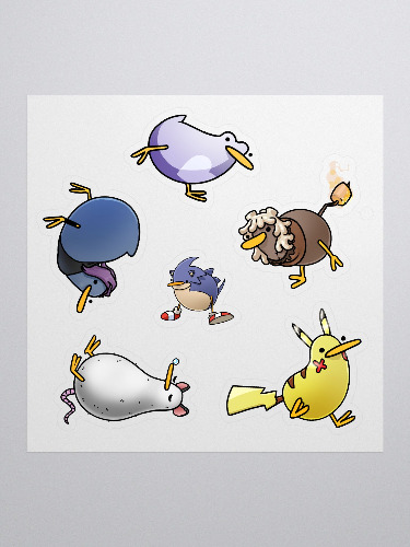 Berd-Day Sticker Sheet 01