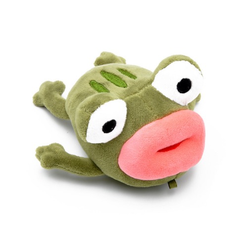 Anime Frog Keychain Plush Cuteness - green
