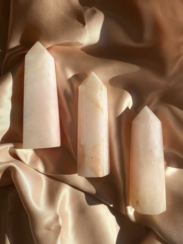 Large Rose Quartz Crystal Tower | Default Title