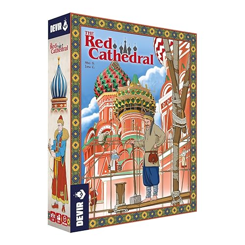 Devir - The Red Cathedral, Juego de Mesa de Estrategia, Juego de Mesa de Ingenio, Juego de Mesa 10 Años (BGRECML)