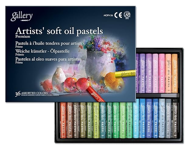 Mungyo Gallery Soft Oil Pastel for Artist Premium 36 colores para dibujo MOPV36 - colores variados