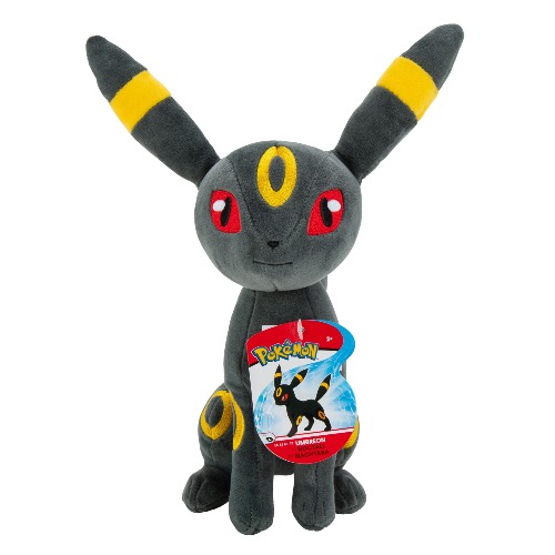 Pokemon gosedjur Umbreon Nachtara 20 cm – Pokemon plyschleksak – ny 2022 – Pokemon plysch – officiellt licensierad Pokémon-leksak