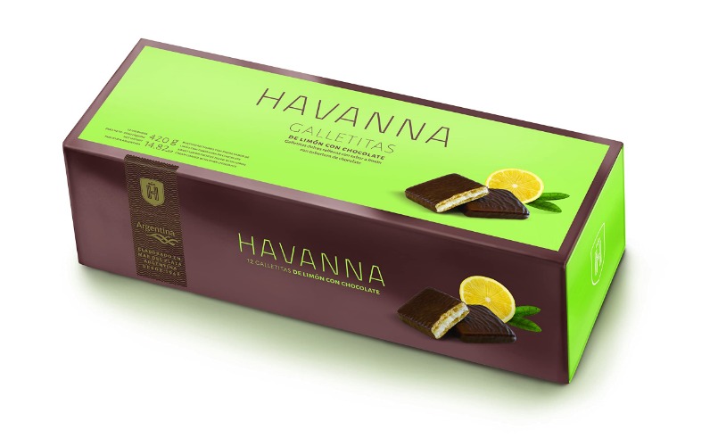 Havanna Chocolate Coated Lemon Cookies 420 g