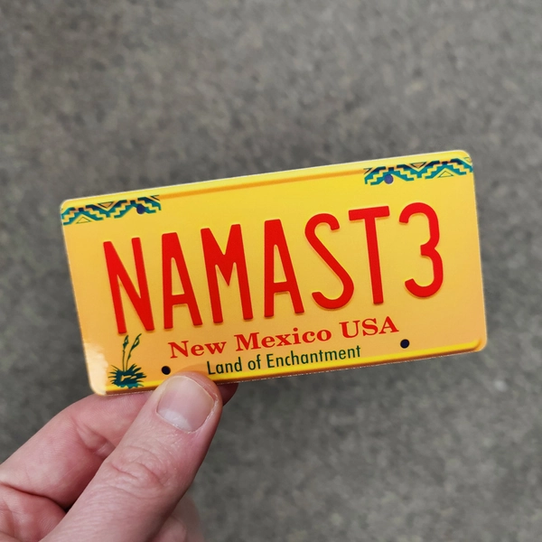 Better Call Saul - NAMAST3 License Plate Sticker