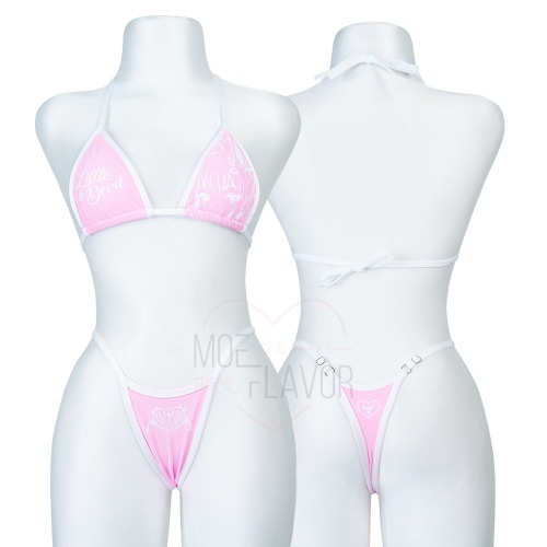 Pre-order Ironmouse Anime Bikini - Pink / M/L