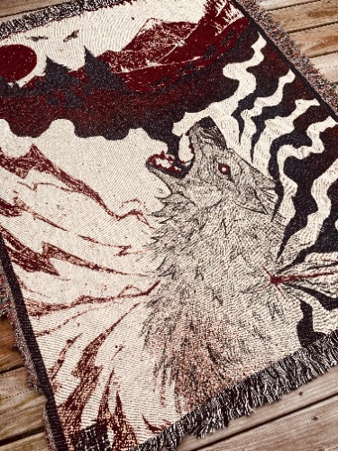 TO BE FREE V2 WOVEN BLANKET | 60x80 inch / Graphics