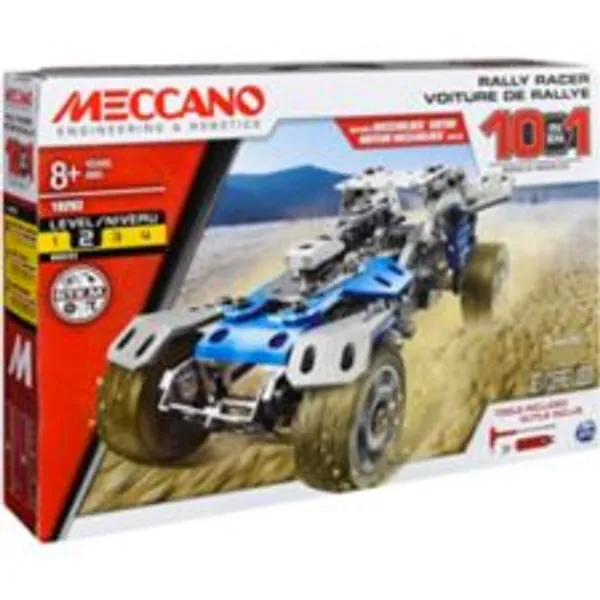 Meccano 10-In-1 Motorized Rally Racer Building Kit 18203 STEAM Education Toy, Ages 8+ | Canadian Tire