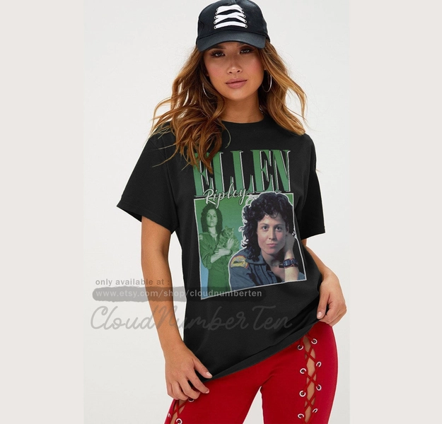 Ellen Ripley shirt retro 90s poster tee vintage style t-shirt