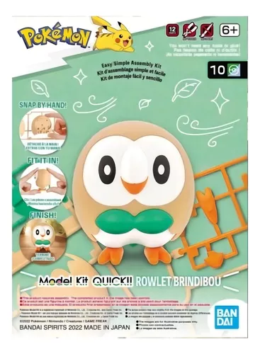 Pokémon Model Kit Quick Rowlet