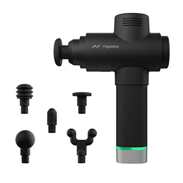 Hypervolt 2 Pro - Featuring Quiet Glide Technology - Handheld Percussion Massage Gun | 5 Speeds, 5 Interchangeable Heads | Helps Relieve Sore Muscles and Stiffness FSA-HSA Approved - Hypervolt 2 Pro