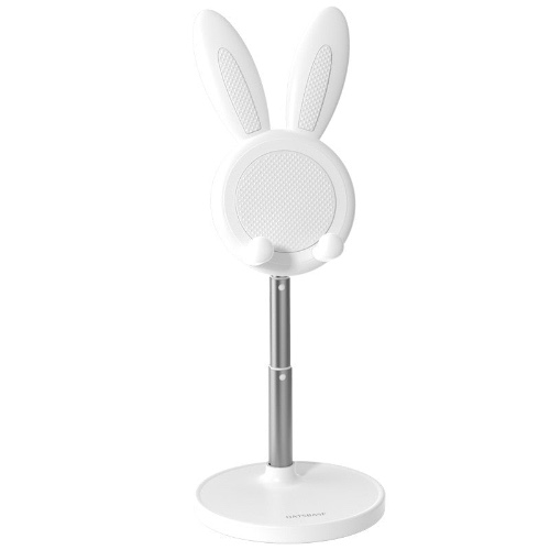 Bunny Ears Mobile Phone Holder Stand Phone iPad, Tablet (Pink, Green or White) - White