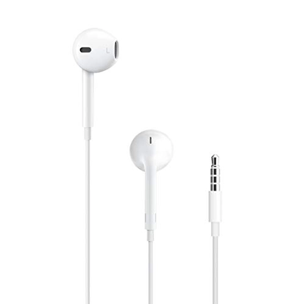 Apple EarPods Headphones with 3.5mm Plug, Wired Ear Buds with Built-in Remote to Control Music, Phone Calls, and Volume - 3.5mm Aux