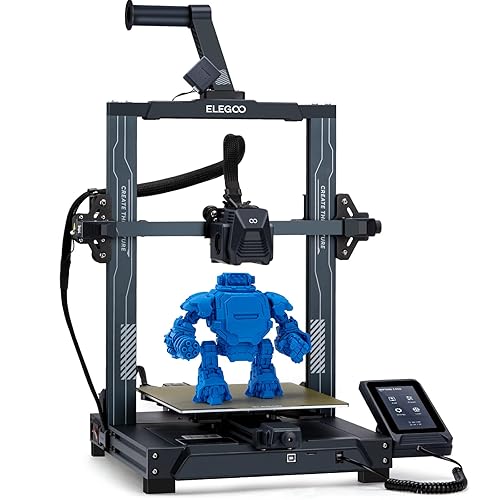 ELEGOO Neptune 3 Pro 3D Printer with Auto Bed Leveling, Dual-Gear Direct Extruder, Dual Lead Screw Drive, Removable Capacitive Screen,FDM 3D Printer with Filament Sensor Print Size 225 x 225 x 280 mm - Neptune 3 Pro