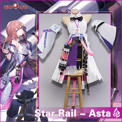 【Pre-sale】Uwowo Honkai Star Rail Asta Dress HSR Cosplay Costume - S