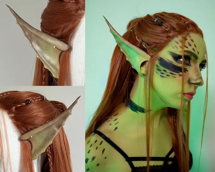 Lae'zel Githyanki Ears Baldurs Gate Inspired Foam Pattern