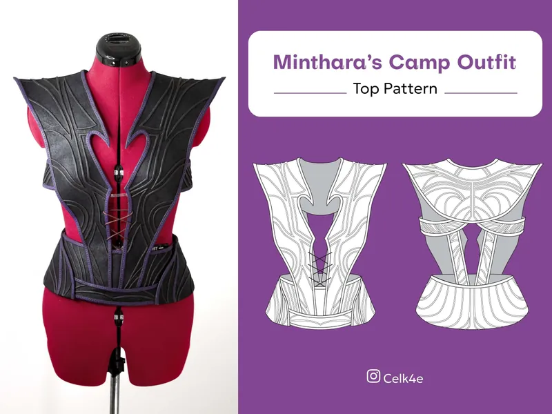 Minthara's camp outfit pattern (top only)