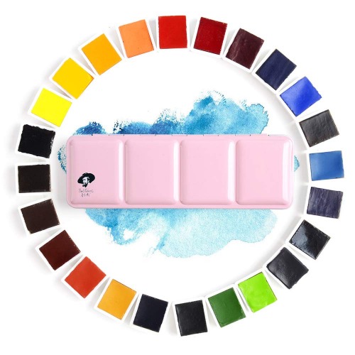 Paul Rubens - Watercolor Set 24 Half Pans