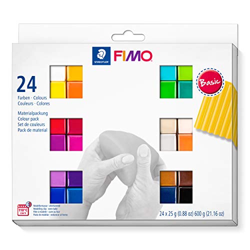 STAEDTLER FIMO Polymer Clay 24 colors