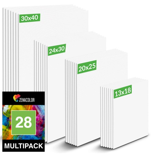 Cotton Canvas Multipack 28 pieces