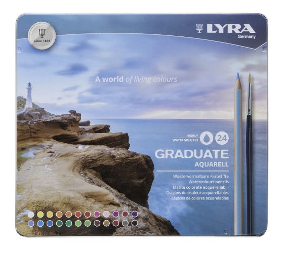 LYRA - Graduate Aquarell - Watercolor Pencils 24 pieces