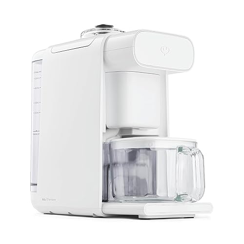 SPRINGLANE Pflanzenmilchbereiter Mila – Motorleistung 210 W, Heizleistung 1000 Watt, Mixer, Sojamilchbereiter, 15.300 U/min, Touchdisplay, 0,6 Liter, weiß - 0,6 Liter