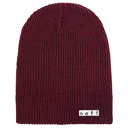 Neff Daily Heather Beanie Maroon