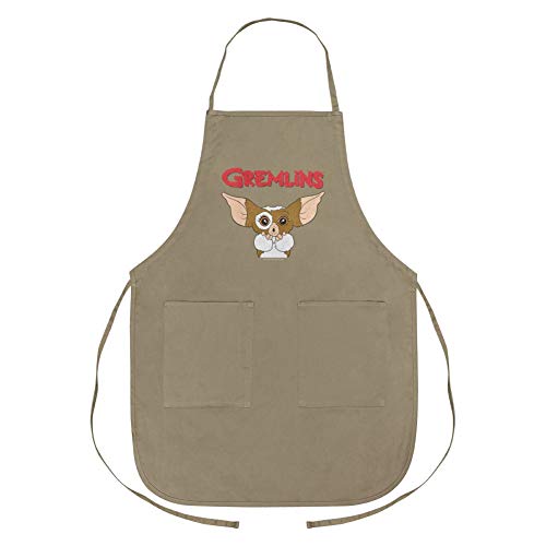 GRAPHICS & MORE Gremlins Gizmo Logo Apron with Pockets