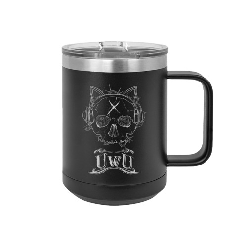 UwU THIRST TRAP MUG (15oz) | 15oz / Black?