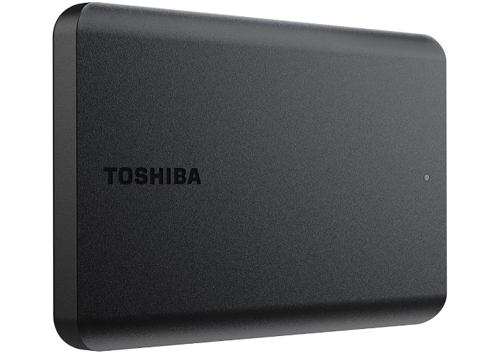 Toshiba Canvio Basics 2TB Portable External Hard Drive USB 3.0, Black - HDTB520XK3AA - Contemporary Black 2TB