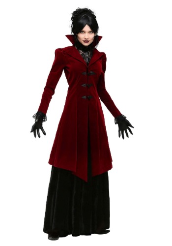 Women's Delightfully Dreadful Vampiress Costume - Large