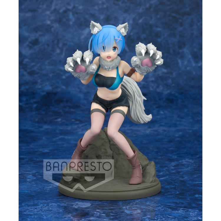 Re:Zero - Rem Figure (Monster Motions) Espresto est