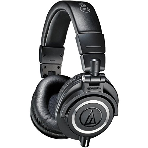 Audio-Technica ATH-M50x Studio Monitor Headphones
