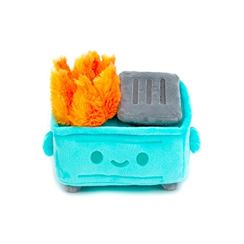 100% Soft Dumpster Fire Plush Figure - 