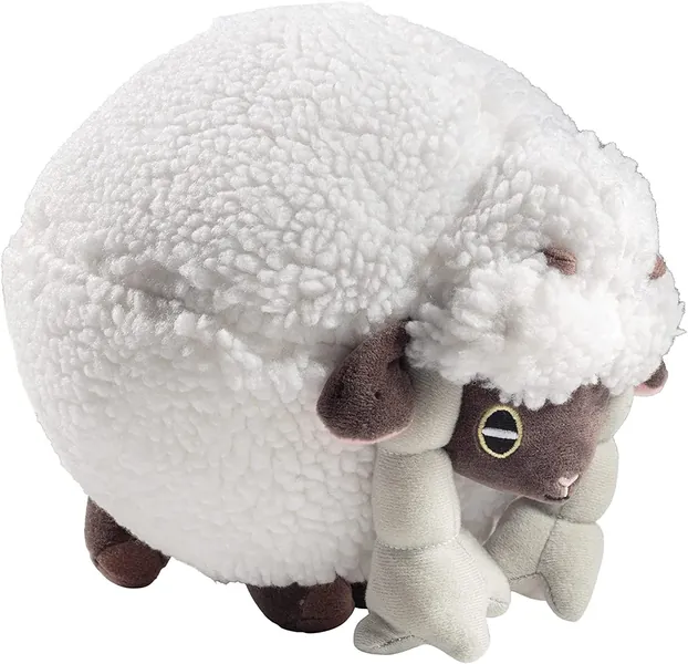 Pokémon 8" Wooloo Plush - Officially Licensed Sheep Stuffed Animal Toy - Age 2+ - 