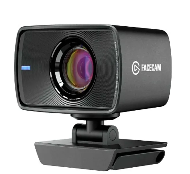 Elgato Facecam - 1080p60 Full HD Webcam for Video Conferencing, Gaming, Streaming, Sony Sensor, Fixed-Focus Glass Lens, Optimized for Indoor Lighting, Onboard Memory, Works with Zoom, Teams, PC/Mac