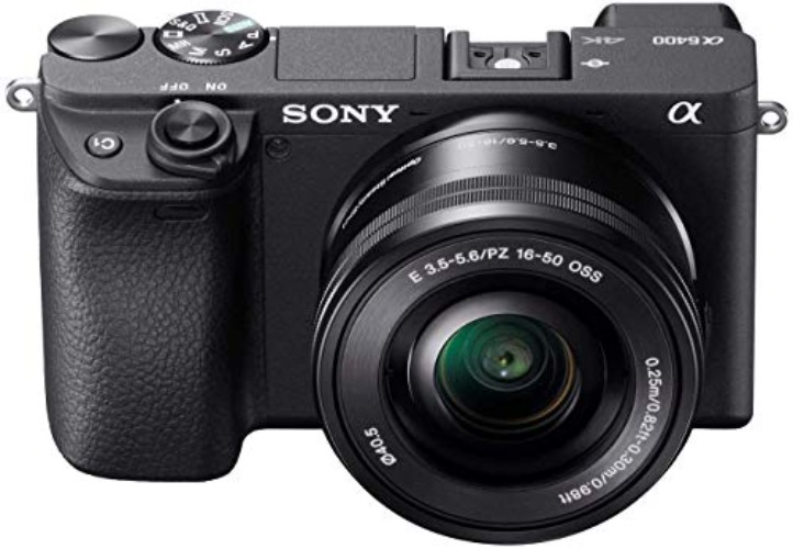 Sony Alpha a6400 Mirrorless Camera: Compact APS-C Interchangeable Lens Digital Camera - E Mount Compatible Cameras - ILCE-6400L/B (Renewed) - w/16-50mm - Base