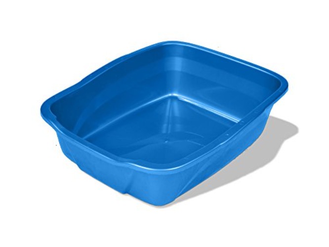 Vanness CP2 Large Cat Pan - Blue - 18.3X12X4 INCH