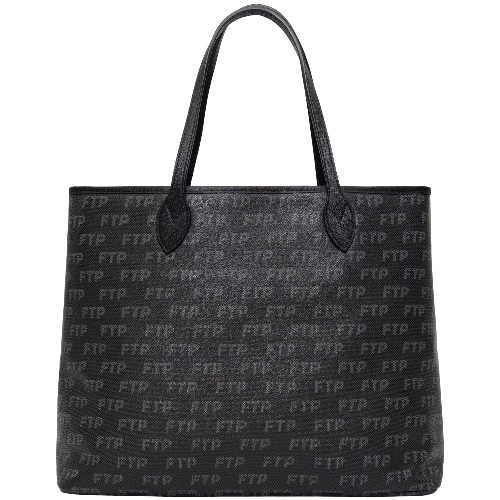 LOGO RÉPÉTÉ TOTE BAG(BLACK) | Default Title