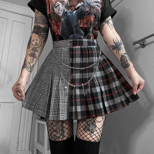 Death Metal Vixen Skirt - L