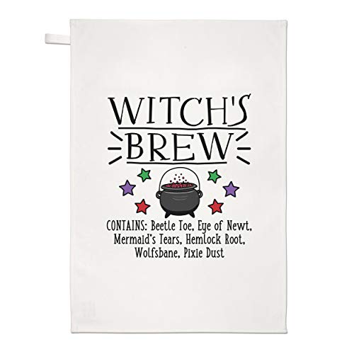 Witch's Brew Tea Towel Dish Cloth