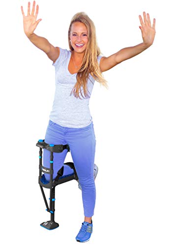 iWALK3.0 Hands Free Crutch - Pain Free Knee Crutch - Alternative to Crutches and Knee Scooters for Below the Knee Non-Weight Bearing Injuries Only