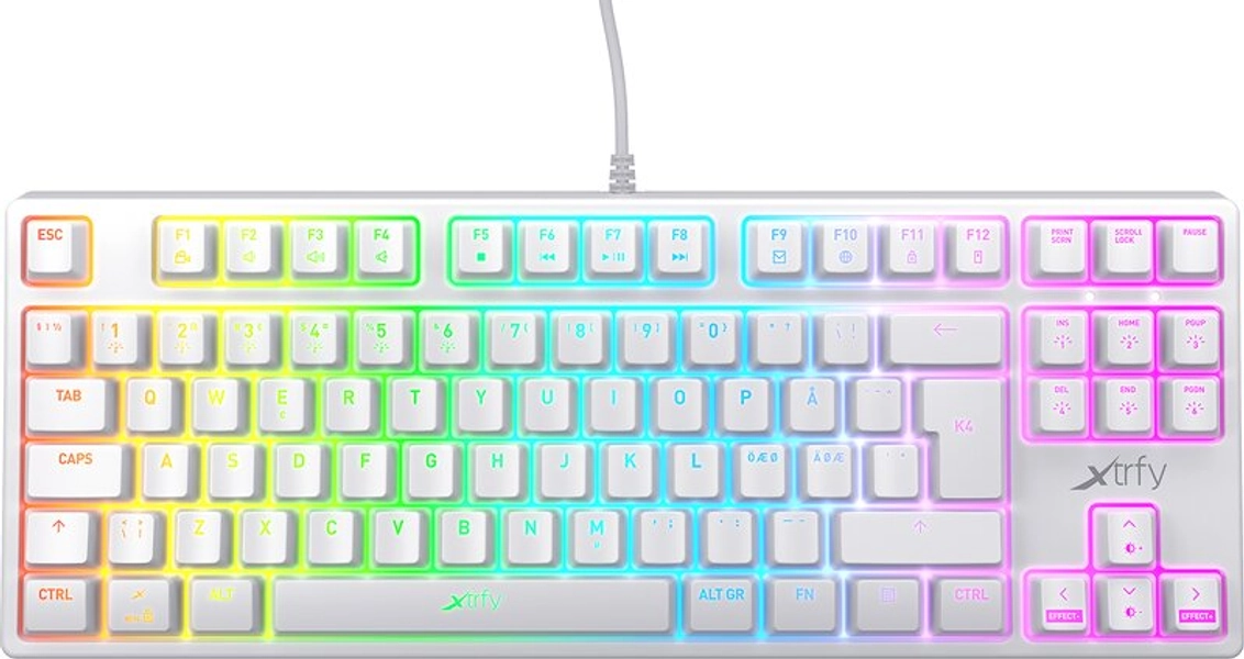 Xtrfy K4 RGB - White