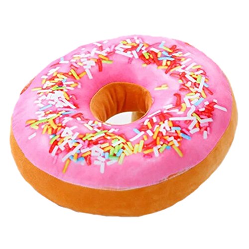 Donut pillow pink