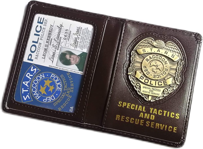 Resident Evil S.T.A.R.S. id badge