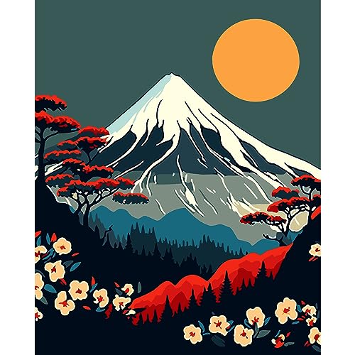 Mount Fuji - Paint by Number