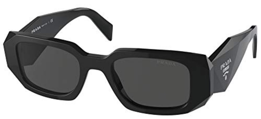 Prada Black Sunglasses Grey Lens