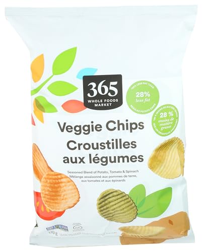 365 by Whole Foods Market, Original Veggie Chips, 6 Ounce - 6 Ounce (Pack of 1)
