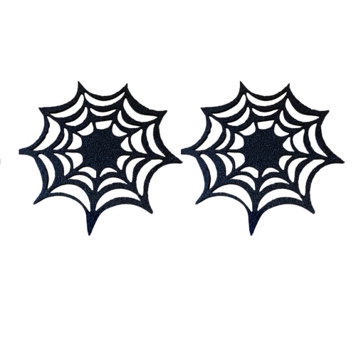 Sinister Spinner Spider Web Coasters - 2 pcs