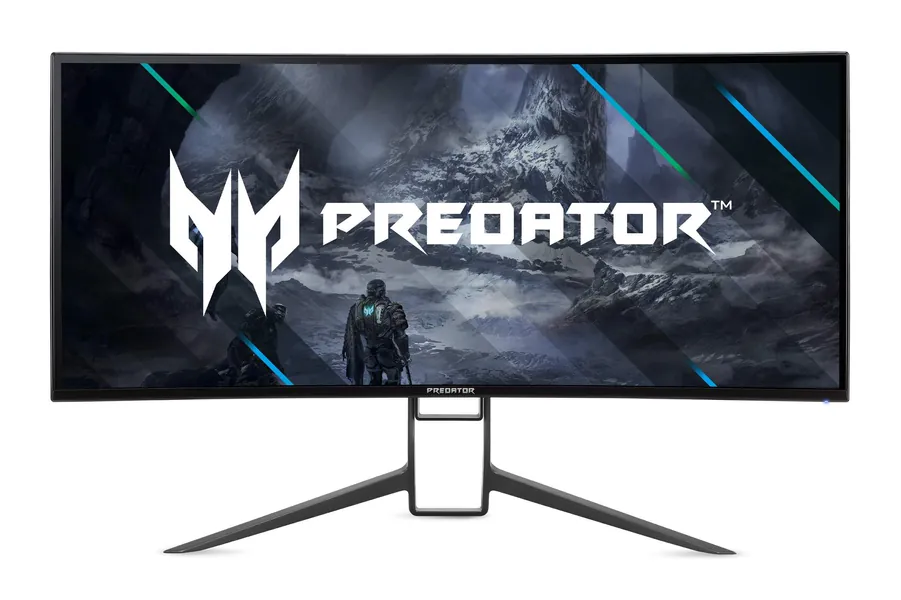 Acer Predator X34 GSbmiipphuzx 1900R Curved 34" UltraWide QHD 3440 x 1440 Gaming Monitor | NVIDIA G-SYNC | Agile Splendor IPS | Up to 180Hz | DCI-P3 98% | DisplayHDR 400 | 2 x DP, 2 x HDMI, USB Type-C - 